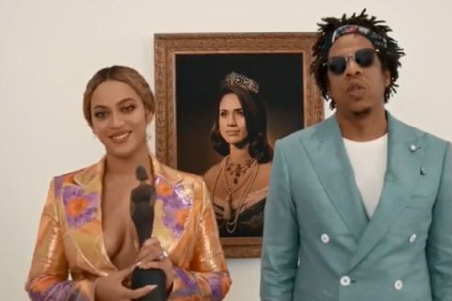 Beyoncé e Jay-Z colocam Meghan Markle no lugar de 'rainha'