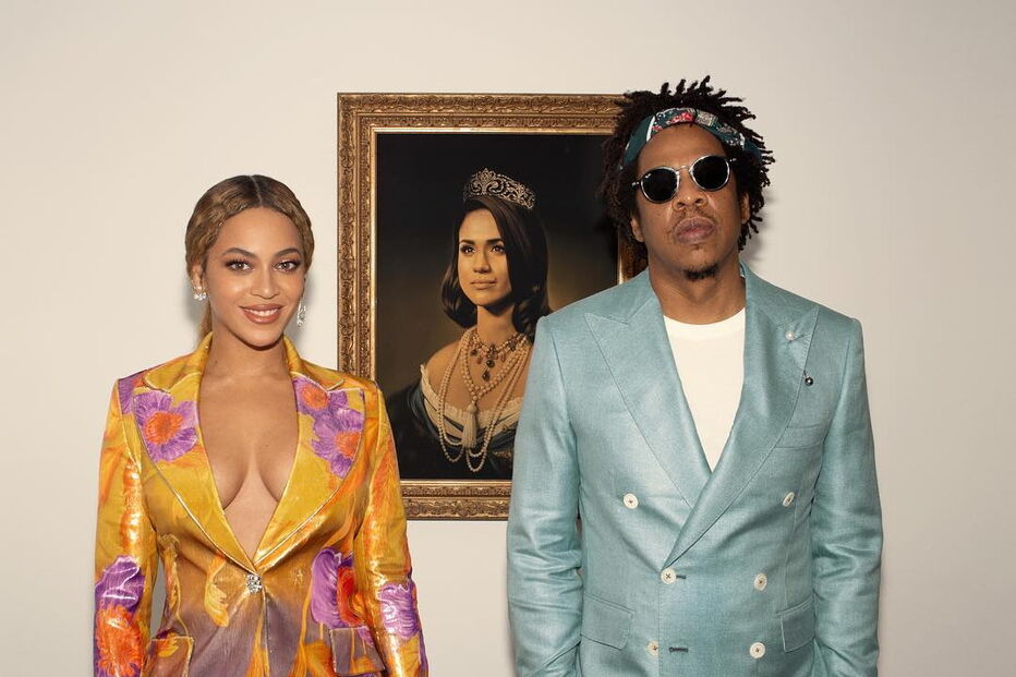 Beyoncé e Jay-Z colocam Meghan Markle no lugar de 'rainha'