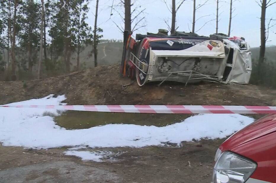 Condutor de camião desaparecido após despiste em Oleiros