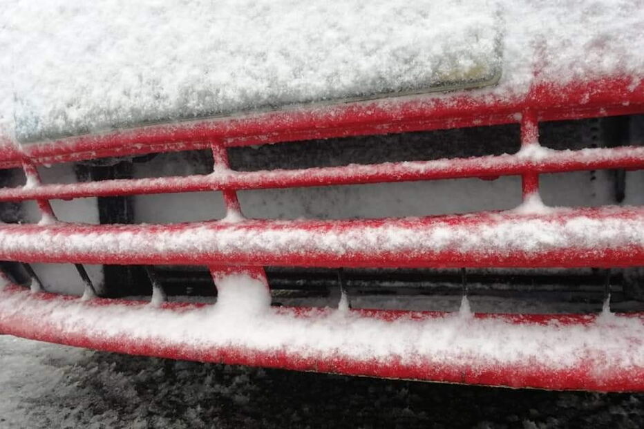 Neve na Ilha das Flores