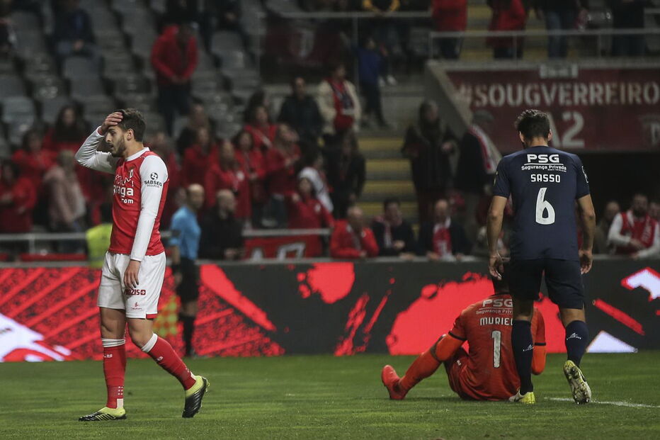 Pensar na Taça deu em derrota para o Sp. Braga