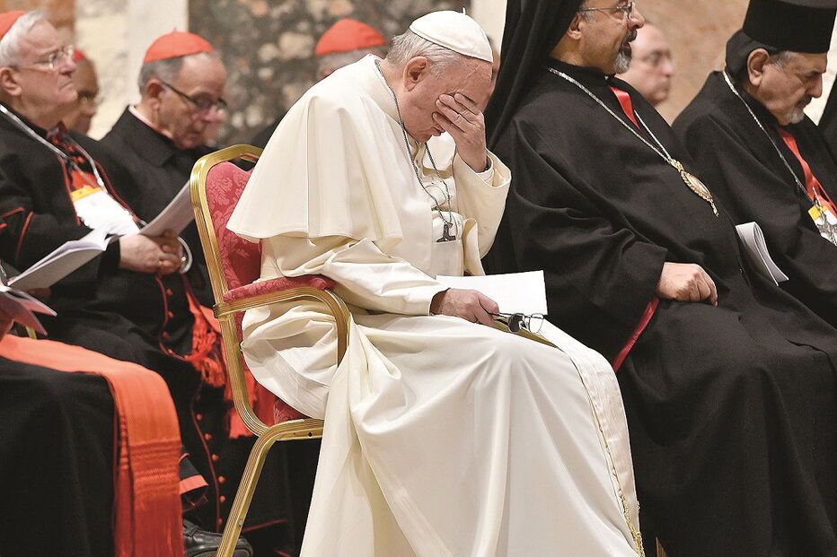 O Papa Francisco comoveu-se ao ouvir o depoimento de uma mulher italiana