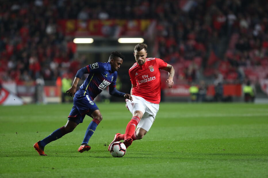 As melhores imagens da partida entre o Benfica e Chaves na Luz