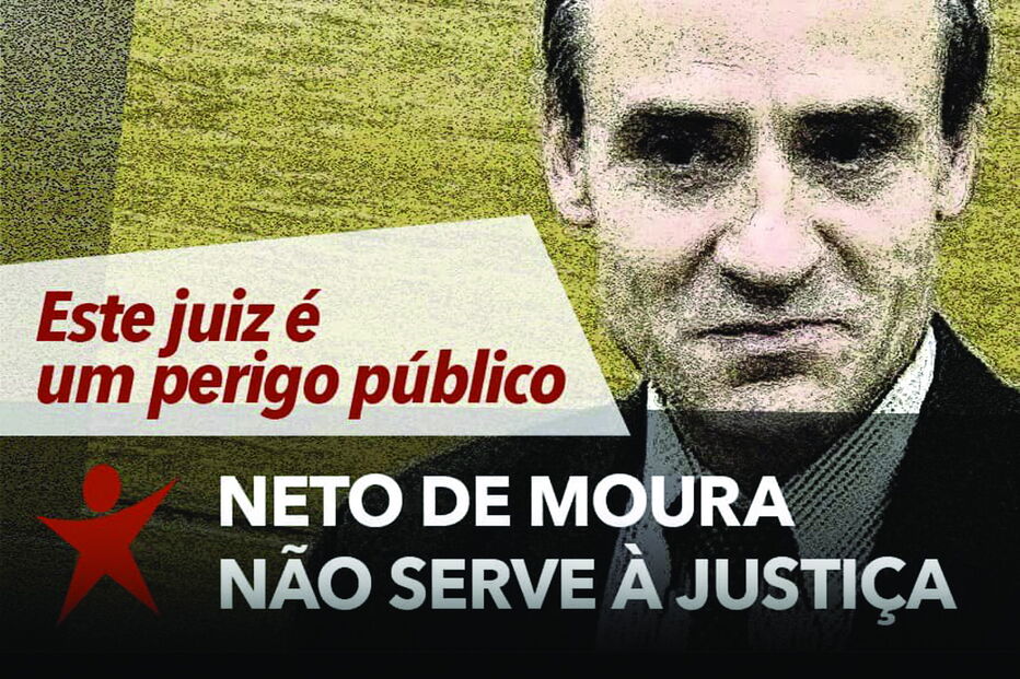 Apelo ao afastamento do juiz desembargador Neto de Moura foi feito através de uma imagem partilhada nas redes sociais