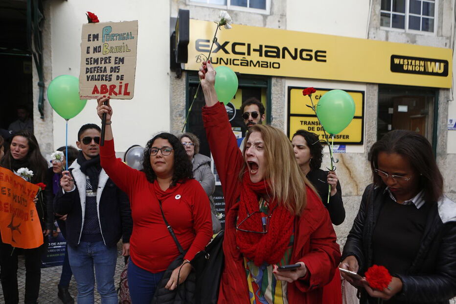 Militantes do Partido Nacional Renovador em Lisboa