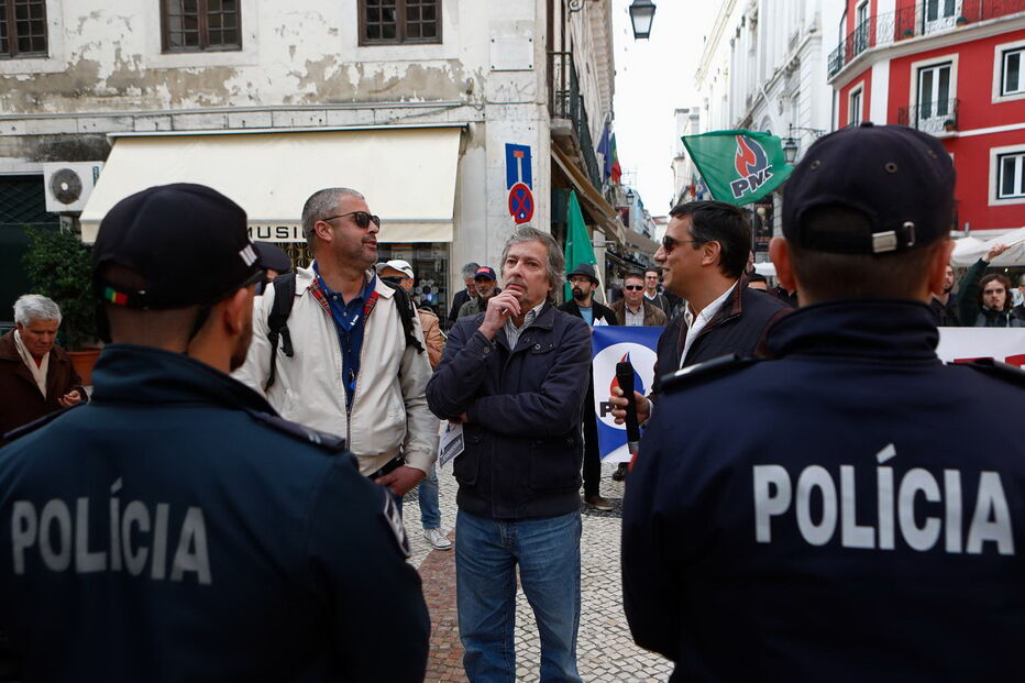 Militantes do Partido Nacional Renovador em Lisboa