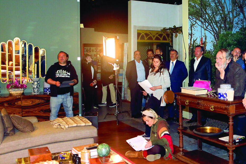 Visita aos estúdios da telenovela da CMTV ‘Alguém perdeu’   