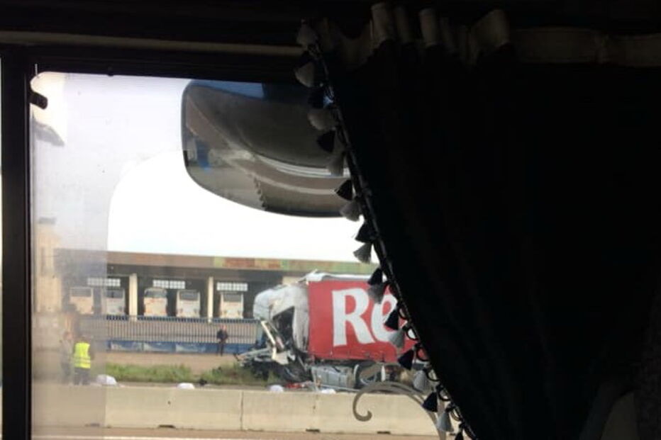 Colisão na A6 em Elvas