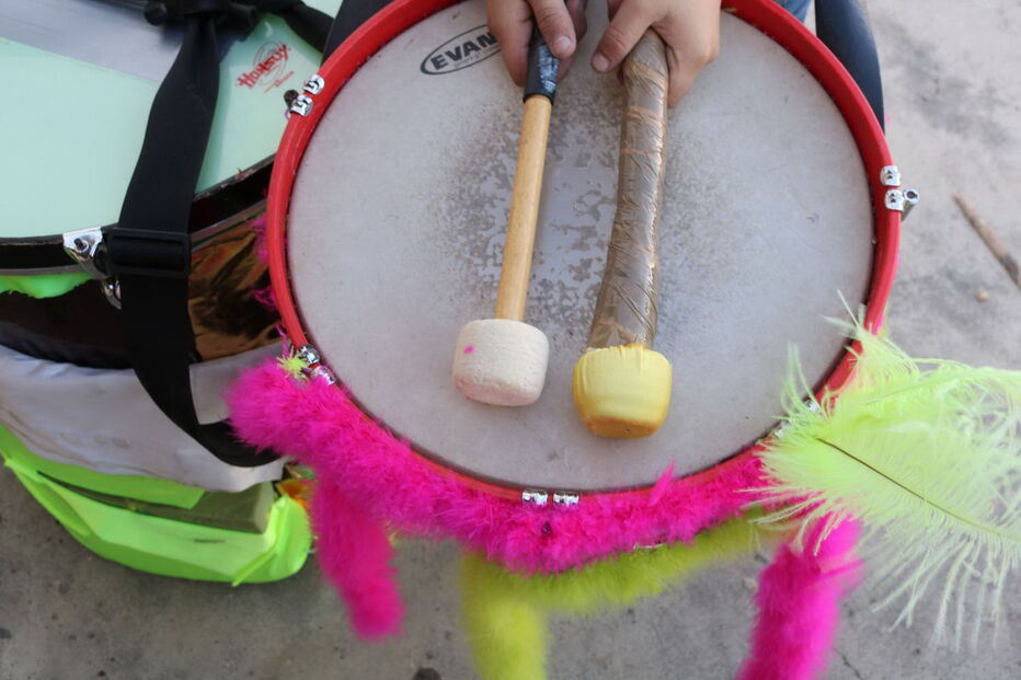 Preparação para o Carnaval Internacional de Elvas