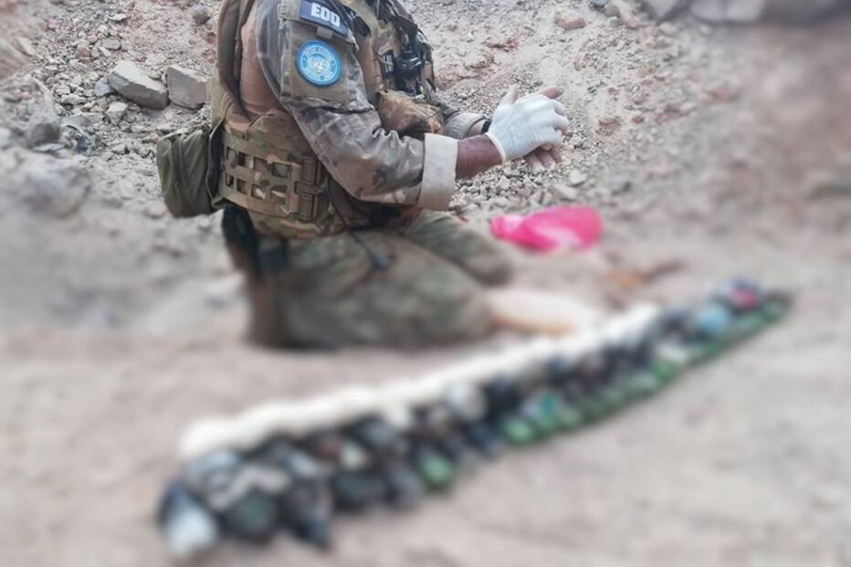 Militares portugueses na República Centro-Africana destruíram 97 engenhos explosivos 