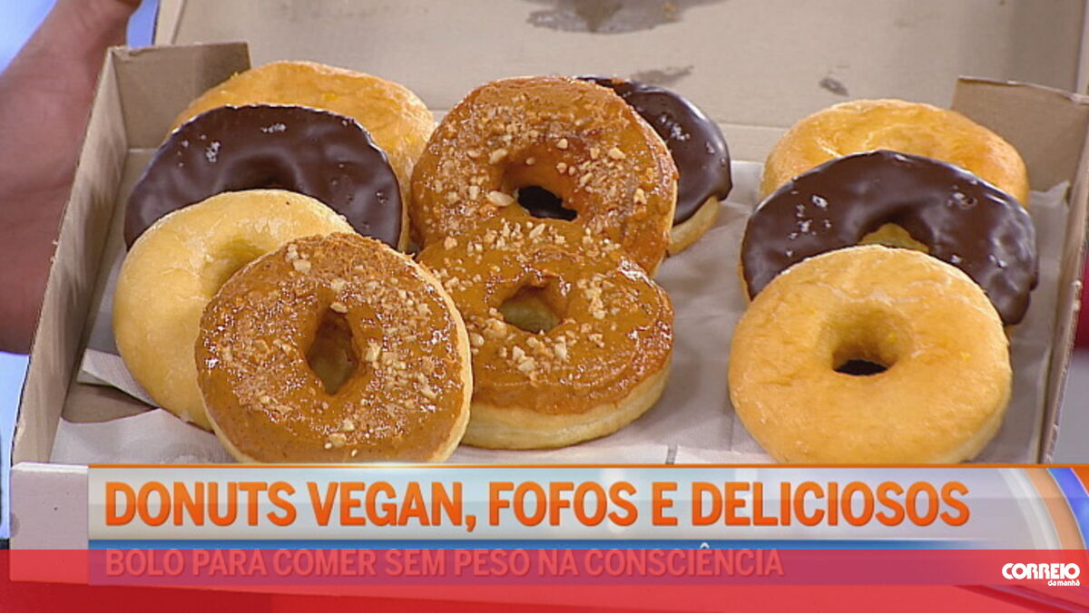 Donuts vegan, fofos e deliciosos - Vídeos - Correio da Manhã