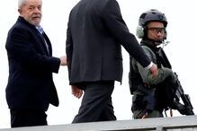 Lula da Silva foi ao funeral do neto