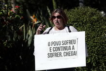 Protesto contra executivo de Pedtrógão Grande recebido com resistência verbal de residentes