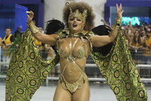 Desfile das escolas de samba de São Paulo