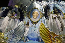 Desfile das escolas de samba de São Paulo