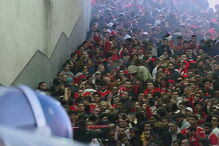 Adeptos do Benfica já chegaram ao estádio do Dragão