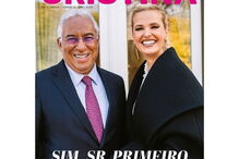 Capa da revista Cristina com António Costa 