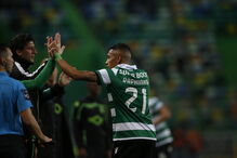 Jogo entre Sporting e Portimonense em Alvalade	