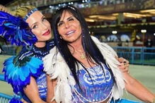 Luciana Abreu brilha no Carnaval brasileiro