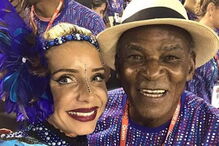 Luciana Abreu brilha no Carnaval brasileiro