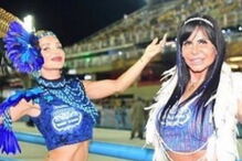 Luciana Abreu brilha no Carnaval brasileiro
