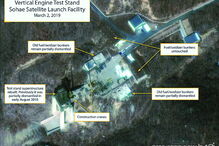 Imagens de satélite da espionagem sul-coreana mostram estruturas reconstruídas na central de lançamento de Sohae