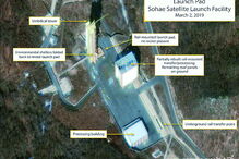 Plataforma de lançamento foi uma das estruturas alvo de obras 