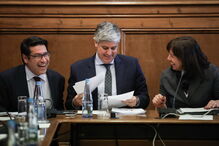 Mário Centeno no Parlamento