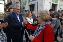 Manifestação contra a violência doméstica