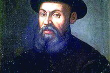 Retrato de Fernão de Magalhães, que morreria antes de concluir o seu grande sonho 
