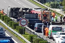 Acidente com camião corta A4 na zona de Amarante