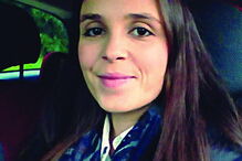 Rafaela, mãe da bebé