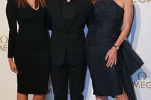 Salvio, Magali Aravena e Cindy Crawford