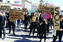Covilhã vestiu-se de negro pelo ambiente