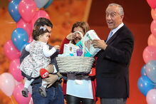 Marcelo Rebelo de Sousa marcou presença na gala 'Viva a Vida' em Viseu