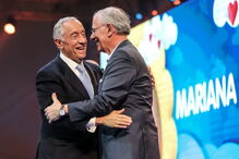 Marcelo Rebelo de Sousa marcou presença na gala 'Viva a Vida' em Viseu