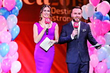 Marta Viveiros e Nuno Eiró apresentaram a gala 'Viva a Vida' em Viseu