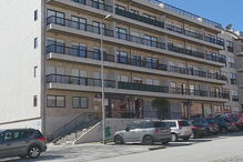 Prédio em que ocorreu um dos assaltos