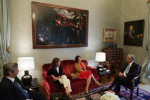 Cristas reafirma a Marcelo que Governo se transformou numa direção de campanha do PS