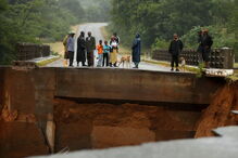 Imagens mostram destruição provocada por ciclone em Moçambique