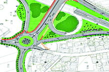 Projeto prevê, no nó do Jumbo, o reforço dos acessos à rede viária de apoio ao centro de carga aérea do Aeroporto Sá Carneiro  