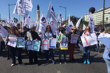 Milhares de professores saem às ruas de Lisboa em forma de protesto