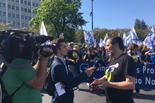 Milhares de professores saem às ruas de Lisboa em forma de protesto