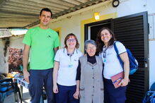 Unidade móvel de Saúde presta apoio a que sofreu com o fogo de Monchique, no verão de 2018