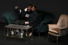 Maria João Abreu e Pedro Walter durante ensaio