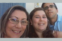 Amélia Fialho foi morta pela filha Diana e o genro Iuri