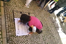 Jovens manifestam-se em Lisboa contra precariedade laboral e baixos salários