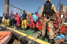 INEM partilha imagens de bombeiros e GNR a prestar ajuda na Beira