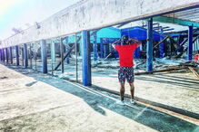 Yannick Djaló viajou para Moçambique para prestar apoio à população