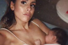 Carolina Patrocínio e a filha Carolina